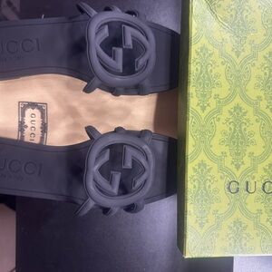 Gucci Black Sandals